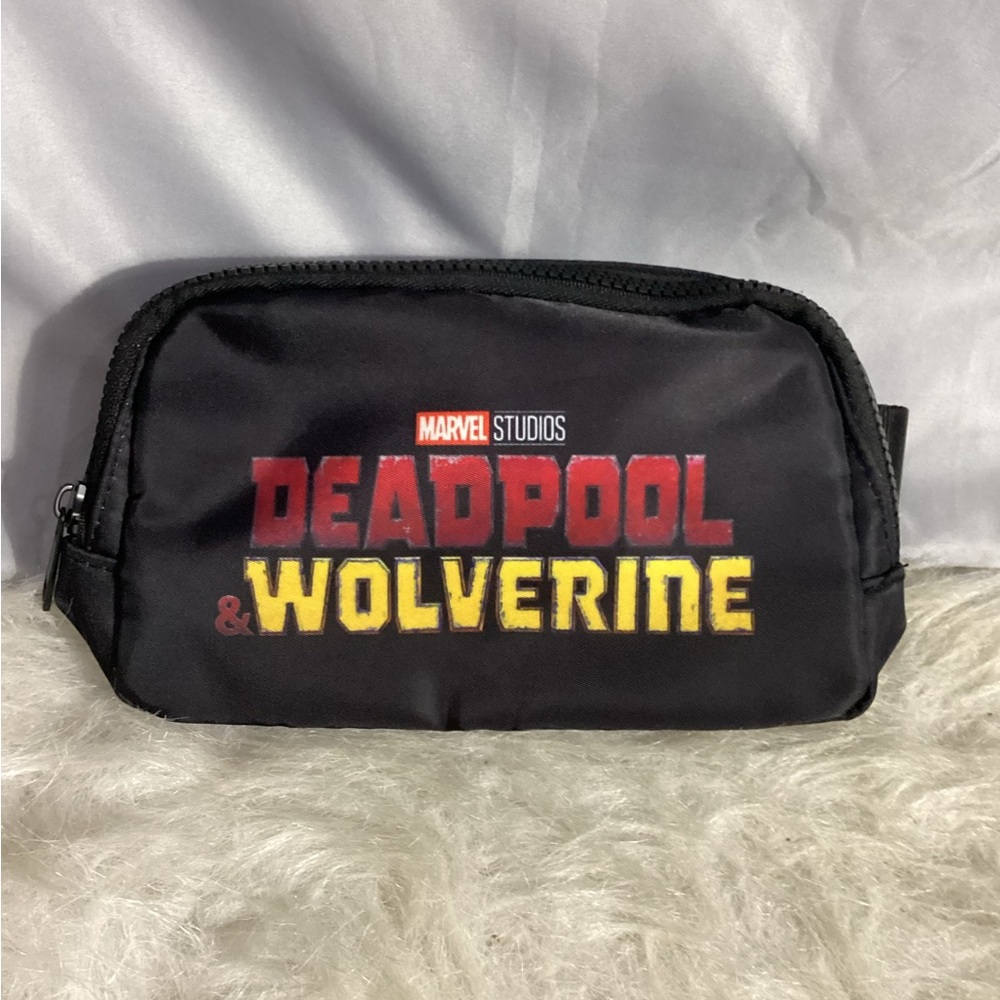 Deadpool Wolverine Marvel Studios Black Fanny Pac… - image 2